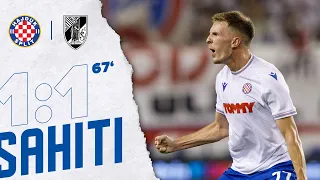 67' GOL! (Sahiti) | Hajduk - Vitoria SC 1-1