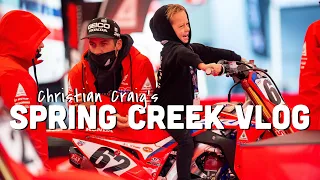 SPRING CREEK PRO MOTOCROSS VLOG | Christian Craig Races Millville