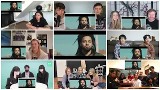 J Hope 'on the street' with J  Cole MV Reaction Mashup