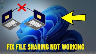 Fix File Sharing Not Working in Windows 11 / 10 | How To Solve Network sharing Problems & Issues✅