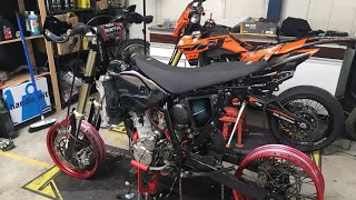 Putting the Suzuki DRZ400 Back Together - DRZ BUILD EPISODE 5