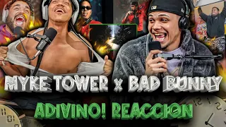 REACCION a ADIVINO de BAD BUNNY y MYKE TOWERS!! una lokura!!!