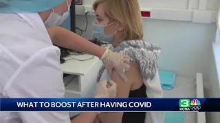 How long should I wait to get my booster after catching COVID-19?