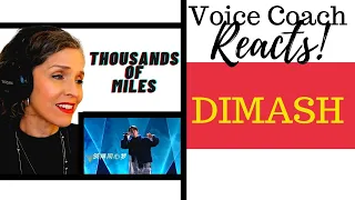 D I M A S H--Димаш--"Thousands of Miles-A Common Dream" VOCAL COACH Reacts & Deconstructs