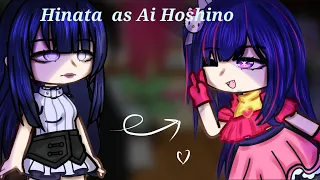 Naruto and his friends react to Hinata as Ai Hoshino 1/? (english version)