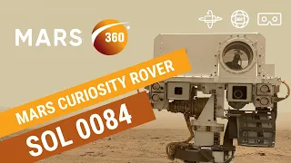 Mars 360: NASA's Mars Curiosity Rover - Sol 84 (360video 8K)