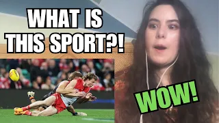 Venezuela Girl First Time Reaction To Australian Football | What is AFL? Aussie Rules Explained