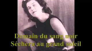 Anna Marly - LE CHANT DES PARTISANS