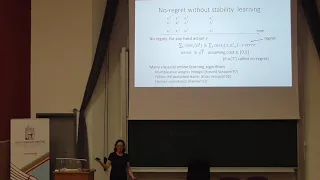 Talk by Éva Tardos at ECE TUC (July 2, 2019)