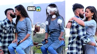 prank on my cute girlfriend Soniya gone romantic prank kissing video