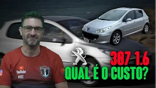 Peugeot 307 1.6 Vale a pena ter um? Qual é o custo de manutenção?