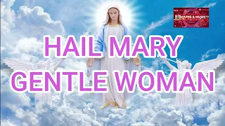 HAIL MARY GENTLE WOMAN | CAREY LANDRY | HD KARAOKE #karaoke #lyrics