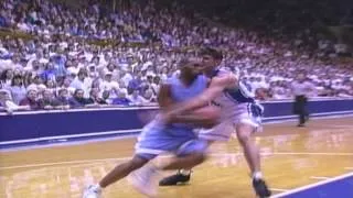 Carolina Basketball: Jerry Stackhouse's Reverse One-handed Slam vs Duke '95