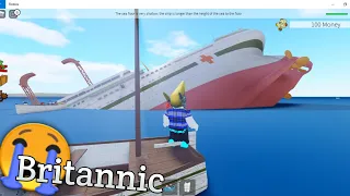 Britannic Sinking - Britannic Sleeping Sun | Britannic Roblox