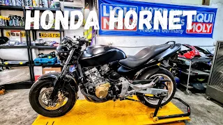 Müügiratas Honda Hornet CB600F - ülevaade ning juppide vahetus