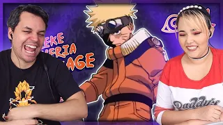 REACT Malandragem Ninja - Episódio 1: O MULEKE QUE QUERIA SER HOKAGE! (Voice Makers)