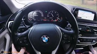 2018 NEW BMW G30/G31 520D (20D 520D 190HP) 0-100km/h Deutsche Autobahn no limit Test Drive   #1