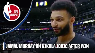 'He just does WHATEVER HE WANTS OUT THERE' 🤣 - Jamal Murray on the Joker's 16 ASSISTS | NBA on ESPN