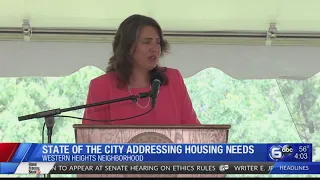 State of the City addressing housing needs