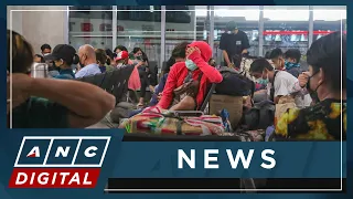 More passengers troop to PITX ahead of Christmas | ANC