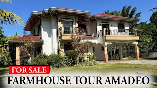 HAPPY APPLE 🍎 VALLEY  FARMHOUSE FOR SALE AMADEO NEAR EAST SERVICE ROAD AND TAGAYTAY CITY TOUR B28