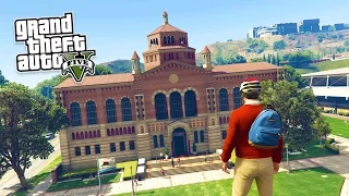 GTA 5 PC Mods - REAL LIFE MOD #1! GTA 5 School & Jobs Roleplay Mod Gameplay! (GTA 5 Mod Gameplay)