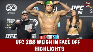 Full UFC 288: Weigh In Face Off Highlights