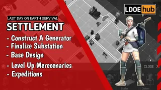 Last day on earth: Survival || Settlement || Finalized Substation