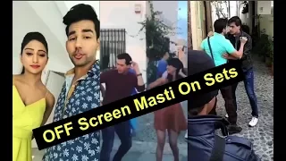 Yeh Rishta Kya Kehlata Hai Cast In Greece | Off Screen Masti | Kartik ,Naira ,Keerti And Naksh