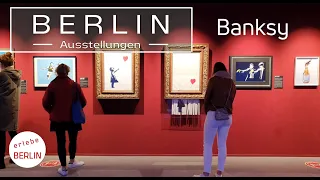 [4K] Berlin - "The Mystery of Banksy - A Genius Mind" - Ausstellung in der STATION Berlin