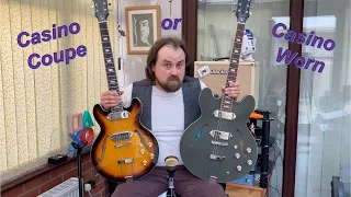 Epiphone Casino Worn Vs. Casino Coupe. Another Epiphone success or back to their old ways?