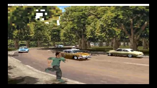 High speed chase of an expensive 1955 Chevrolet Bel Air in Havana Cuba in the game Driver 2 Part 12