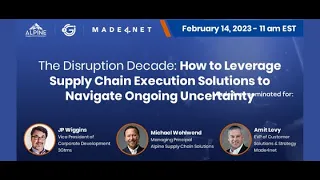 Webinar - How to Leverage Supply Chain Execution Solutions to Navigate Ongoing Uncertainty