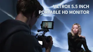 VILTROX 5.5 inch Portable HD Monitor For Outdoor/indoor Photography, Vlogging, Filmmaking