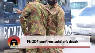 Papua New Guinea Two Defense Force Personals Shot Dead while undergoing Mock Training Battle