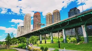 🦋 Fast: RIVERSIDE PARK SOUTH NYC ~ Nature Walk and Awesome Views Along The Hudson River!