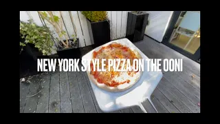 New York Style Pizza - Ooni Koda review 12 or 16 inch gas fired pizza oven dough & sauce recipe