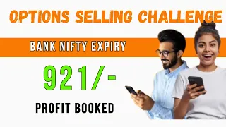 Option Selling With Low Capital | Live Trading | 16 Apr 2024 | #optionselling