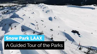 A Tour Through LAAX Snow Parks