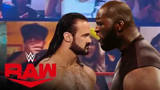 WWE - Omos Jordan Omogbehin Vs Drew Mcintyre : Extreme Rules - Monday night raw 2021