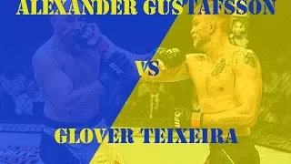 Alexander Gustafsson VS Glover Teixeira | Густафссон VS Тейшейра | FIGHT HIGHTLIGHTS | HD