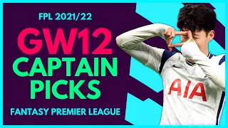 GW12 BEST CAPTAIN PICKS | FANTASY PREMIER LEAGUE TIPS 2021/22 | FPL MINUTE