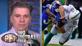 Miami Dolphins beat Los Angeles Rams in all three phases in Week 8 | Pro Football Talk | NBC Sports