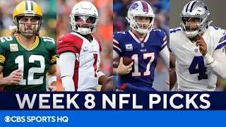 Picks for EVERY BIG Week 8 NFL Game | Picks to Win, Best Bets, & MORE | CBS Sports HQ