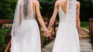 Hannah & Lindsey LGBTQ2+ Utah Wedding Videography | Hawkins Photo and Film