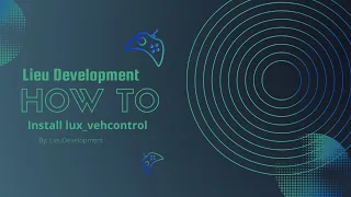 How to instal lux_vehcontrol FiveM! (2023!)