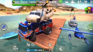 Fire Truck Unlocks Everything | Off The Road OTR Offroad Car - Driving Game Android Gameplay HD