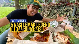 5 Nasi Lemak Legend Kampung Baru Kuala Lumpur