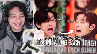 BTS Imitating Each Other Reaction