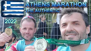 39 Athens Marathon 2022, THE AUTHENTIC.
